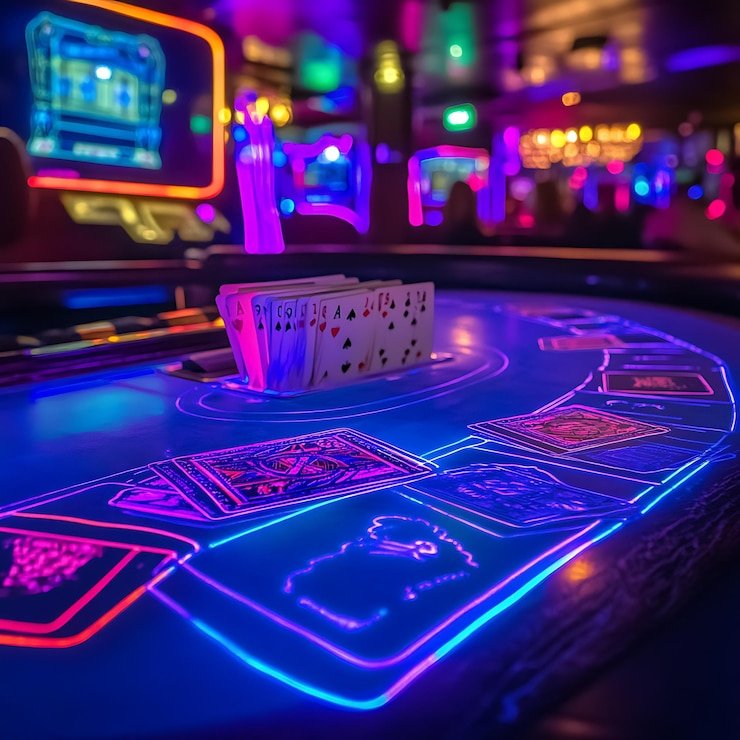 Dealer profesional ratogel menjalankan permainan blackjack hidup dengan presisi tinggi